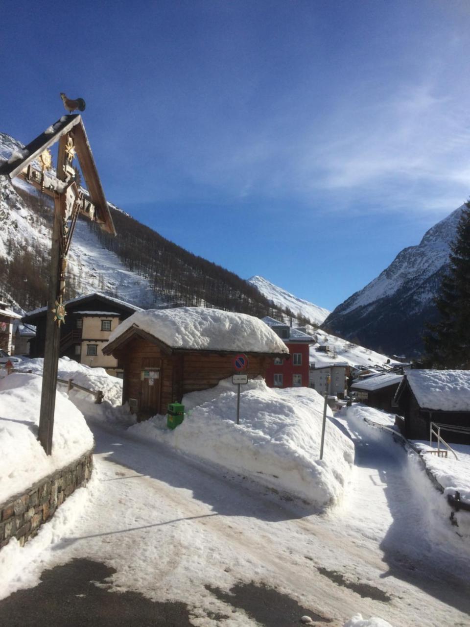 B&B Haus Granit Saas Grund Exteriör bild